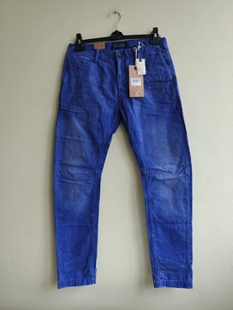 Мужские плотные штаны Freeman Slim Taper Fit Scotch&Soda Amsterdam Blauw 30/32 Синий