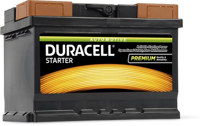 Батарея аккумуляторная Starter 12В 55Ач 450А(EN) R+ 241х175х175(DS55) пр-во DURACELL