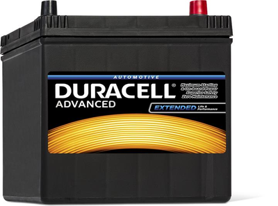 Батарея аккумуляторная Duracell Advanced 12В 60Ач 510А(EN) R+(DA60) пр-во DURACELL