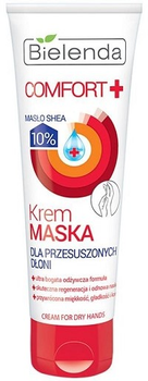 Krem maska Bielenda Comfort + dla przesuszonych dłoni 75 ml (5902169019709)