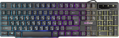 Клавіатура Defender Mayhem GK-360DL RGB (45362) (6948608)