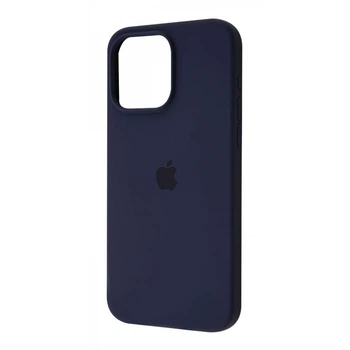 Чехол силиконовый Epic Premium Silicone Case Full Cover для Apple iPhone 15 Pro Max Midnight Blue