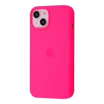 Чехол силиконовый Elegant Premium Stylish Case Silicone Case Full для Apple iPhone 13/14 (6.1") Bright Pink