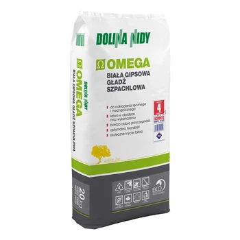 Шпаклівка гіпсова Dolina Nidy Omega 20 кг