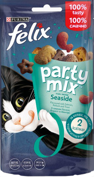 Лакомство для кошек Purina Felix Party Mix Ocean Океанический микс 60 г