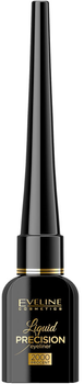 Eyeliner Eveline Cosmetics Liquid Precision Liner 2000 Procent matowy w płynie Matt Black 4 ml (5901761910797)