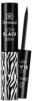 Eyeliner Dermacol Ultra Black Dipliner w płynie 2.8ml (85954069)