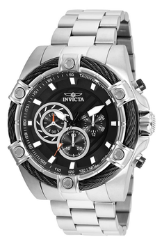 Мужские часы Invicta Bolt Men's Watch - 52mm, серебро Steel 25512