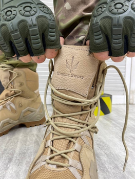 Черевики на блискавці шкіряні зі вставками Leather/Cordura Tactical Boots w. ZIP 41