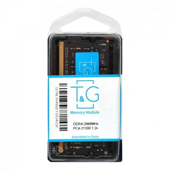 Модуль памяти so-dimm ddr4 32gb/2666 t&g (tgdr4nb32g2666)