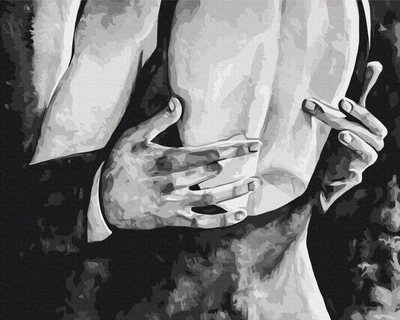 Картина по номерам Brushme Язык тела 5 © Anna Esthete 40 x 50 BS53859