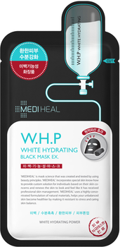 Maska do twarzy Mediheal W.H.P White Hydrating Black Mask EX 25 ml (8809470122470)