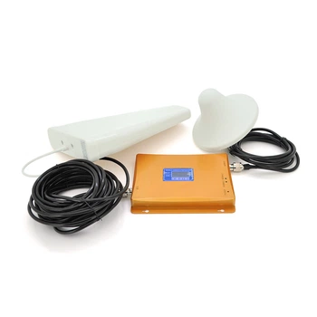 Усилитель GSM 3G 4G Voltronic 900 1800 2100 МГц комплект для усиления сигнала интернета репитер для дома (TOR-JUG_22B)
