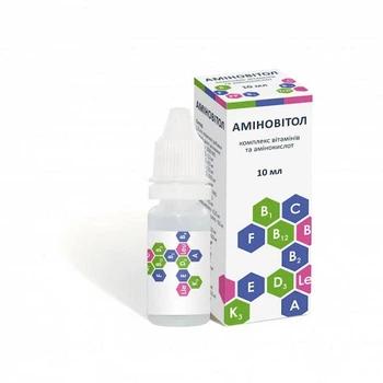 Аминовитол (Aminovitol) 10 мл (капли) - Кормовая добавка для животных в воду