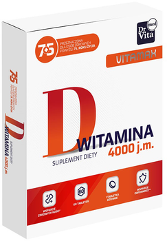 Suplement diety Dr Vita Vitamax Witamina D 4.000 j.m 60 tabletek (5904139420034)