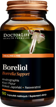 Suplement diety Doctor Life Boreliol Borrelia Support 90 kapsułek (5903317644507)