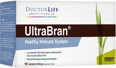 Харчова добавка Doctor Life UltraBran 90 таблеток (4582221810476)