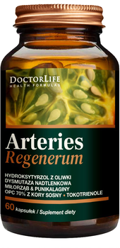 Харчова добавка Doctor Life Arteries Regenerum & K2 60 капсул (5906874819432)