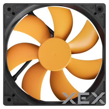 Вентилятор LOGICPOWER F12NBD Orange (16140)