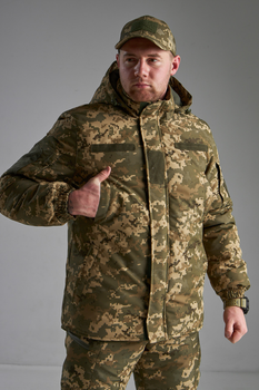 Тактическая зимняя куртка пиксель"Tactical WinterGuard Pro-X" 54/6 размер.