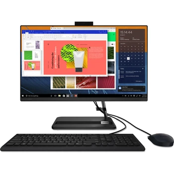 Моноблок Lenovo IdeaCentre AIO 3 24IAP7 23.8" (1920х1080) IPS / Intel Core i3-1215U (1.2 - 4.4 ГГц) / RAM 8 ГБ / SSD 512 ГБ / Intel UHD Graphics / без ОП / LAN / Wi-Fi / Bluetooth / веб-камера / без ОС / черный / проводная клавиатура + мышь 269294