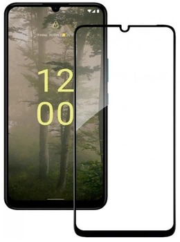 Защитное стекло для Nokia C31 (TA-1499, TA-1497, TA-1493) Full Glue с черной рамкой