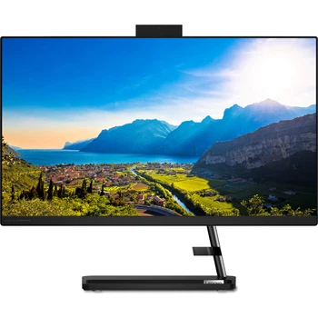 Моноблок Lenovo IdeaCentre AIO 3 24ALC6 23.8" (1920х1080) IPS / AMD Ryzen 3 7330U (2.3 - 4.3 ГГц) / RAM 8 ГБ / SSD 256 ГБ / AMD Radeon Graphics / без ОП / LAN / Wi-Fi / Bluetooth / веб-камера / без ОС / черный / проводная клавиатура + мышь 269293