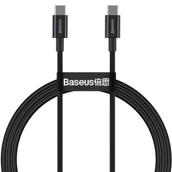 Дата кабель Baseus Superior Series Fast Charging Type-C to Type-C PD 100W (2m) (Чорний) (51210)