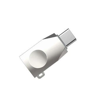 Перехідник HOCO UA9 USB OTG to Type-C (Сталевий) (104754)
