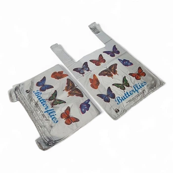 Пакет майка «Butterflies» (28*45) 250 шт.