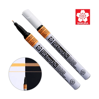 Маркер Sakura Pen-Touch Оранжевый, флуоресцентный, тонкий (EXTRA FINE) 0.7мм (084511322660)