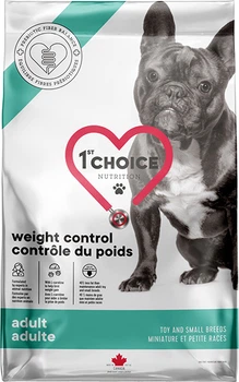 Сухой диетический корм для собак мини и малых пород 1st Choice Weight Control 4.5 кг