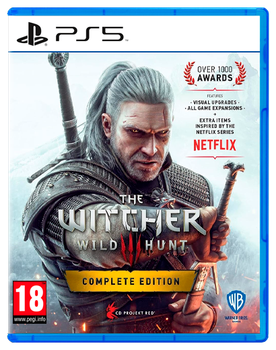 Игра Sony PlayStation 5 The Witcher 3: Wild Hunt Complete Edition Русская Озвучка Б/У