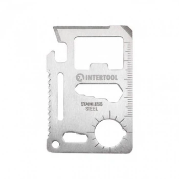 Мультитул карточка 11 в 1 INTERTOOL HT-0589 (107523)