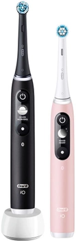 Набір електричних зубних щіток Oral-B iO6 Duo Pack Black Lava and Pink Sand (4210201448877)