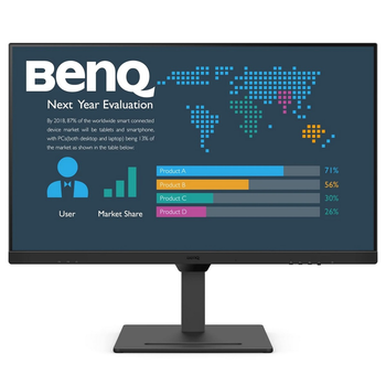TFT 31.5" BenQ BL3290QT, IPS, 2K QHD, 75Hz, HDMI, DP, DP-out, USB-C, HAS, USB-hub, колонки, черный
