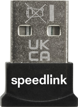 Adapter Speedlink VIAS Nano USB Bluetooth 5.0 Black (SL-167411-BK)
