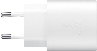 Мережевий зарядний пристрій Samsung USB Type-C 25 Вт Білий (EP-TA800XWEGWW)