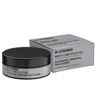 Угольный скраб для лица Men’s Care Routine Mr.SCRUBBER