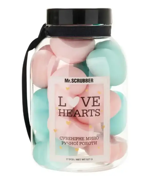 Парфумоване мило ручної роботи Серце Love Hearts Mr.SCRUBBER (1 шт.)