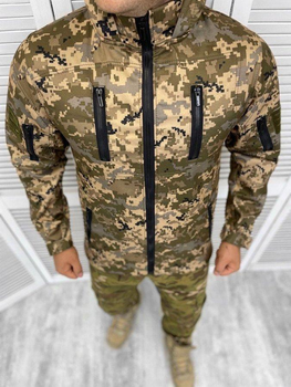 Армейська куртка софтшел піксель masking 56
