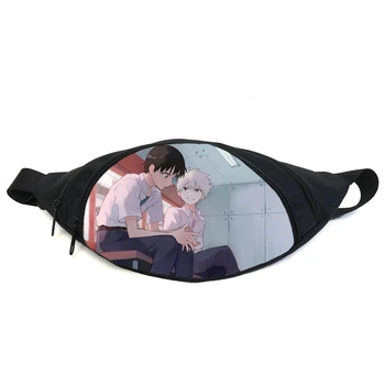 Сумка бананка Євангеліон Evangelion (GB Evan 035) Gear Bag чорна