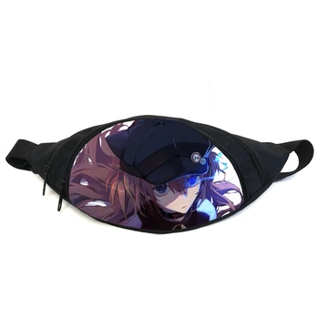 Поясная сумка бананка Евангелион Evangelion (GB Evan 023) Gear Bag черная