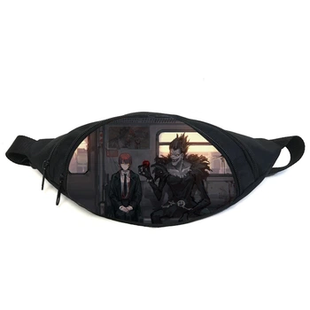 Сумка бананка Зошит смерті Death Note (GB DN 019) Gear Bag чорна