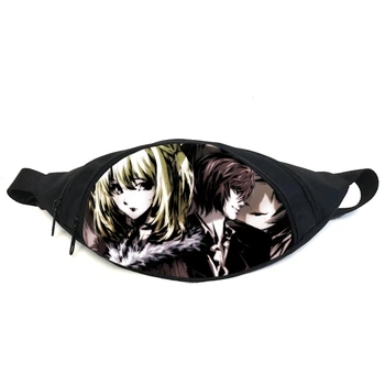 Сумка бананка Зошит смерті Death Note (GB DN 030) Gear Bag чорна