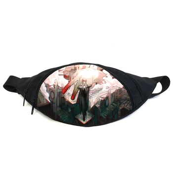 Поясная сумка бананка Человек бензопила Chainsaw Man (GB СwM 026) Gear Bag черная