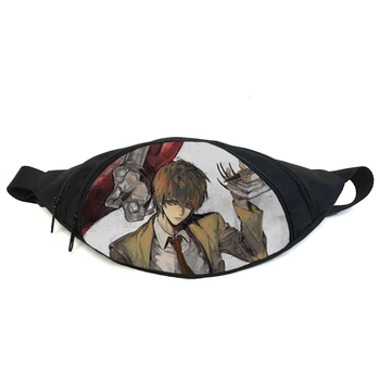 Сумка бананка Зошит смерті Death Note (GB DN 014) Gear Bag чорна