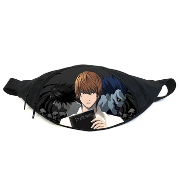 Сумка бананка Зошит смерті Death Note (GB DN 07) Gear Bag чорна