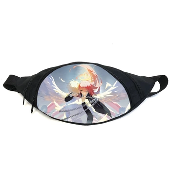 Поясная сумка бананка Человек бензопила Chainsaw Man (GB СwM 010) Gear Bag черная