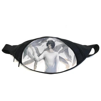 Сумка бананка Зошит смерті Death Note (GB DN 028) Gear Bag чорна